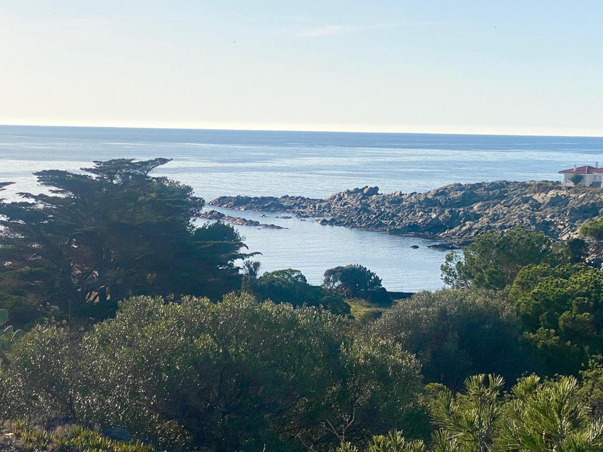 Maison de pêcheur vue mer, grand jardin Cadaqués Exterior foto